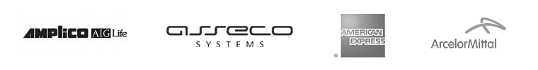 Zaufało nam: Amplico AIG, Asseco Systems, American Express, ArcelorMittal
